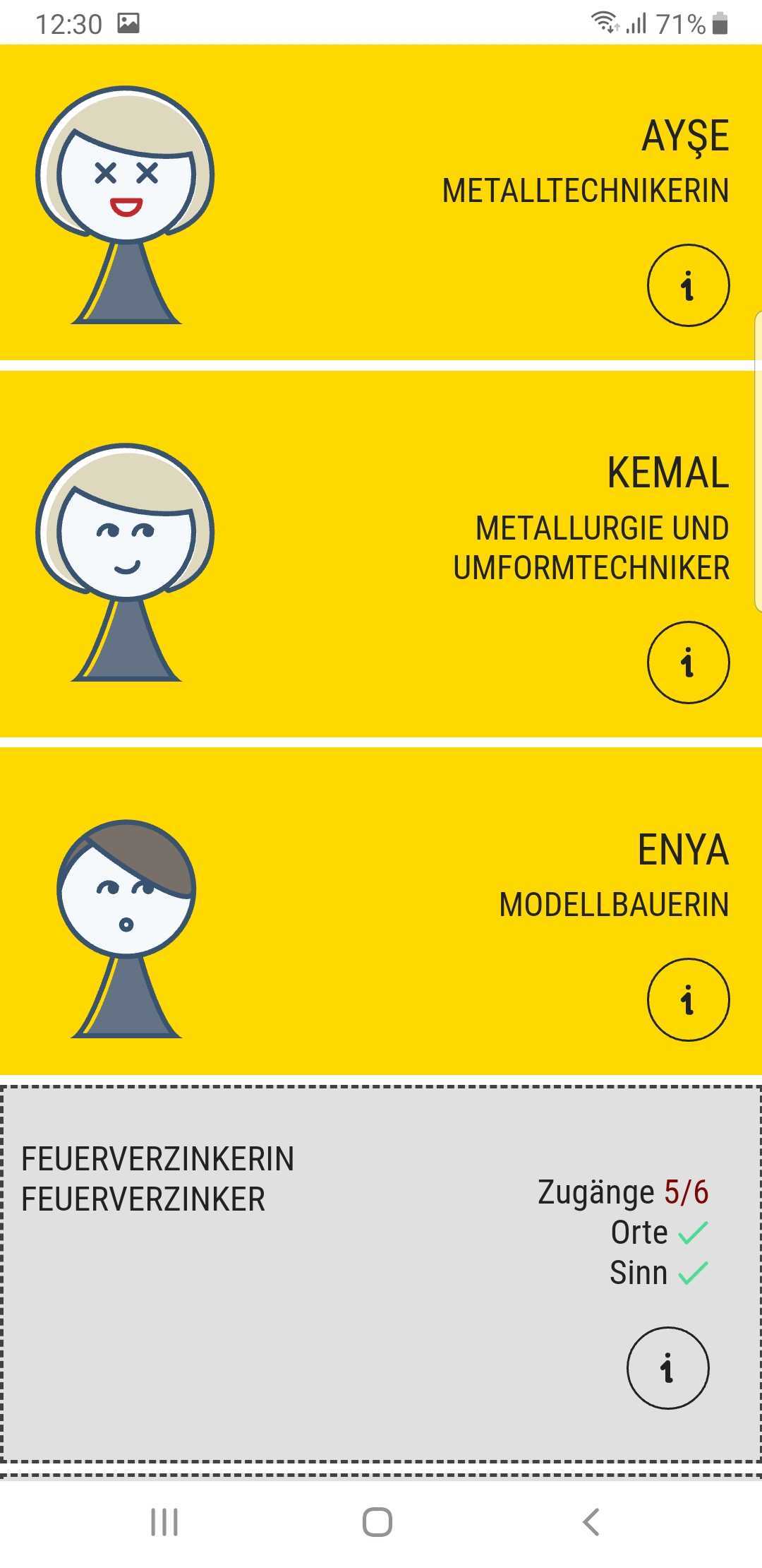 Screenshot WKO Clicker Game