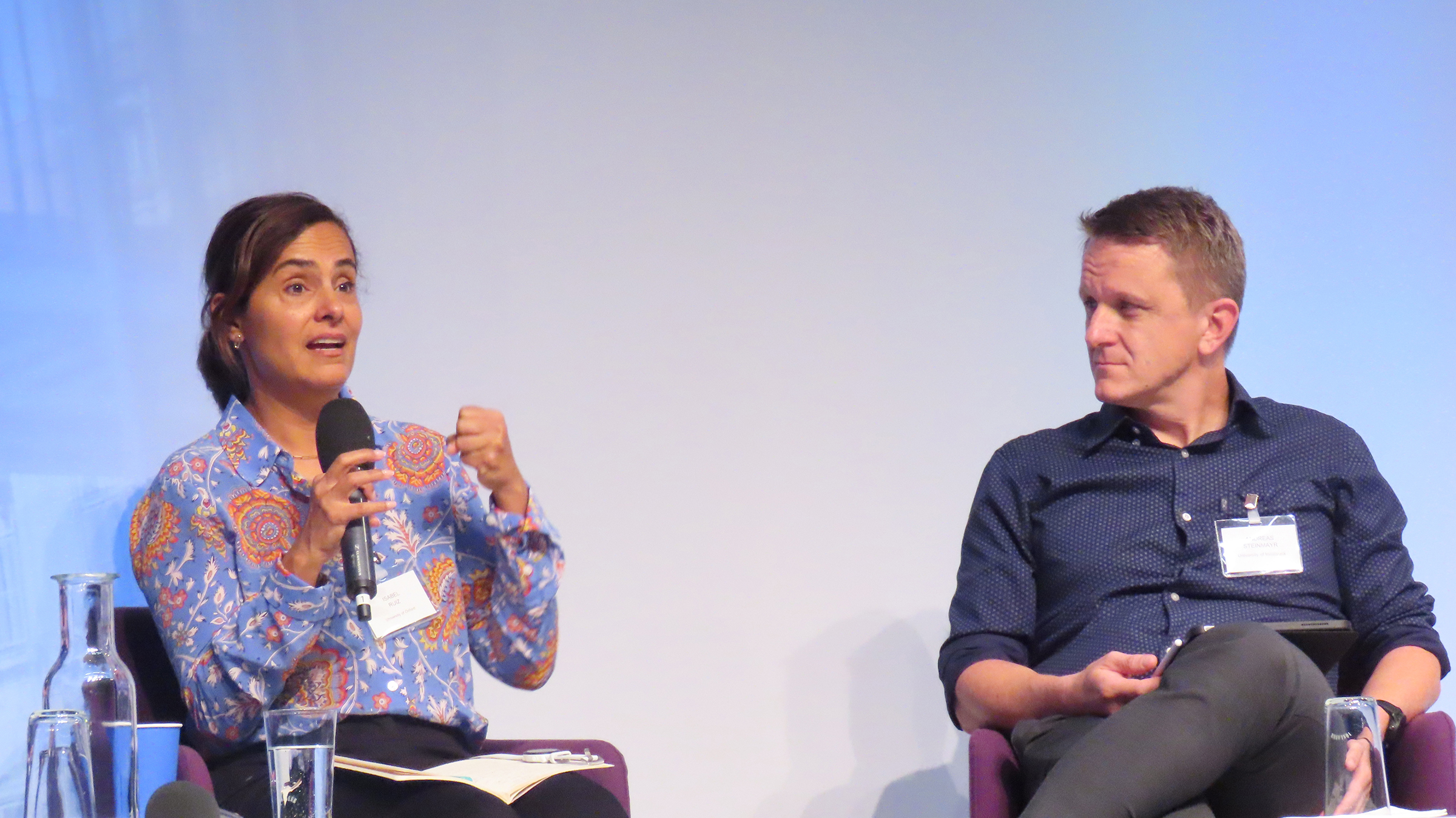© Franziska Klauser / UWK NoEG Annual Conference 2025: Isabel Ruiz and Andreas Steinmayr