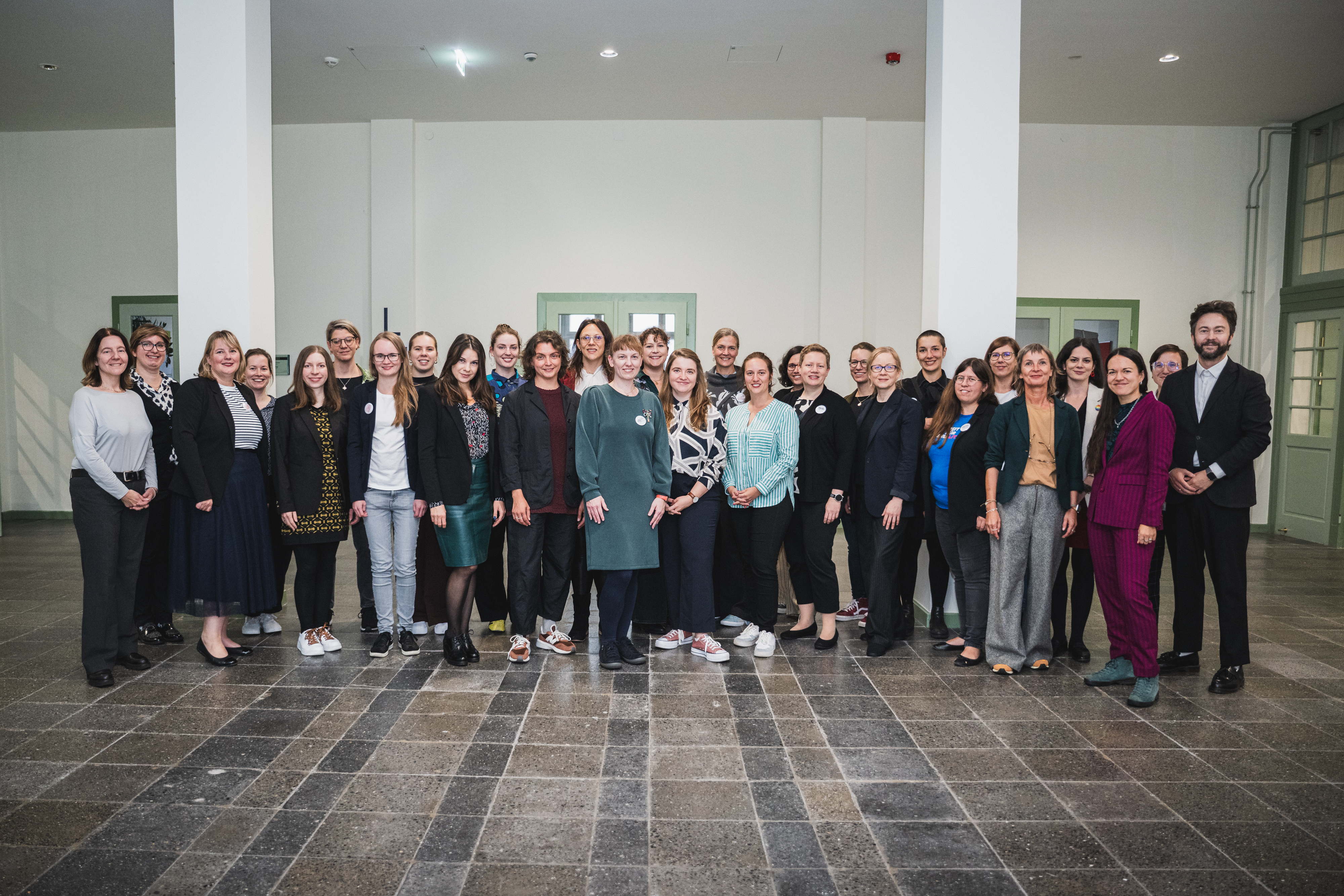 Die 24 Mentees Gruppenbild