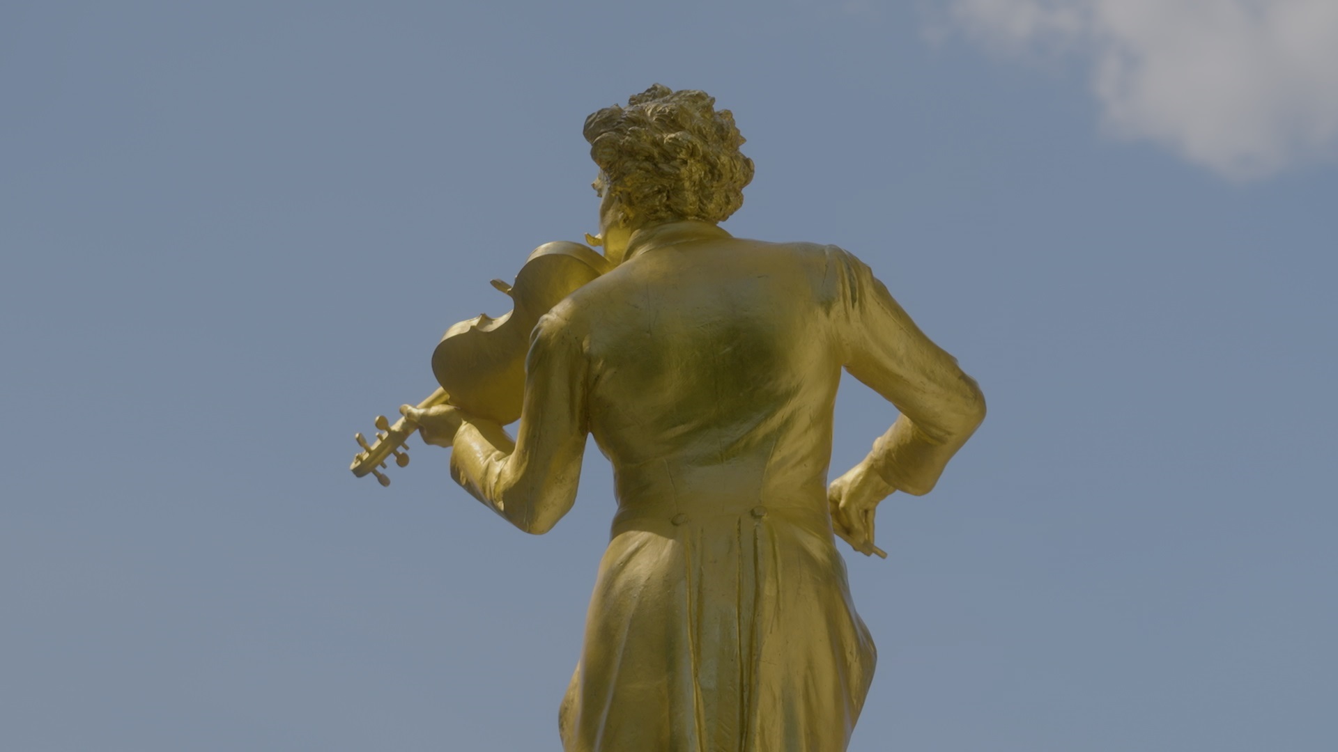Johann Strauss Sohn als Denkmal im Wiener Stadtpark