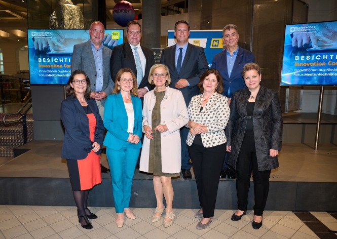 Eröffneten den Innovation Corner