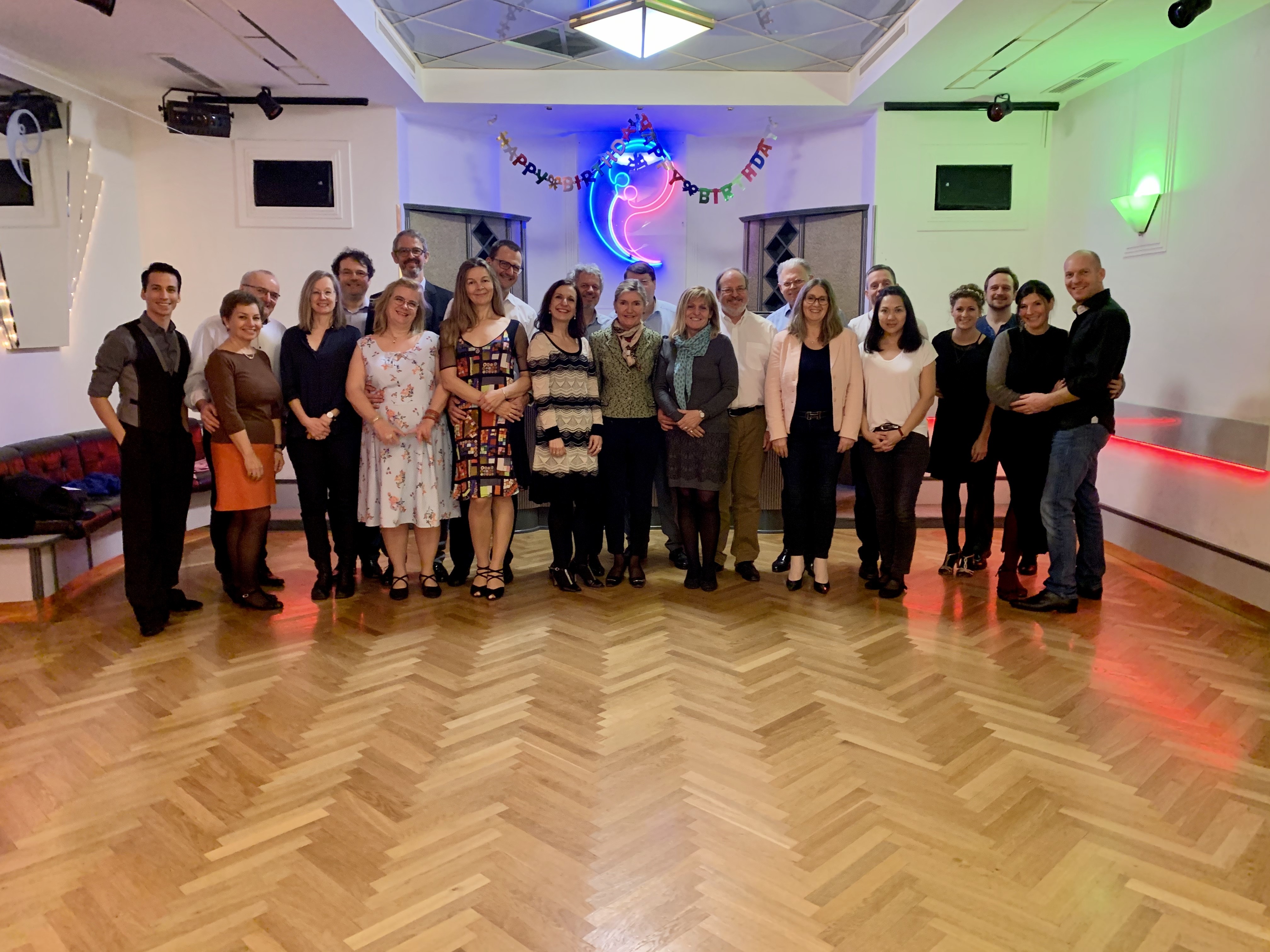 Gruppenfoto TeilnehmerInnen Tanzkurs