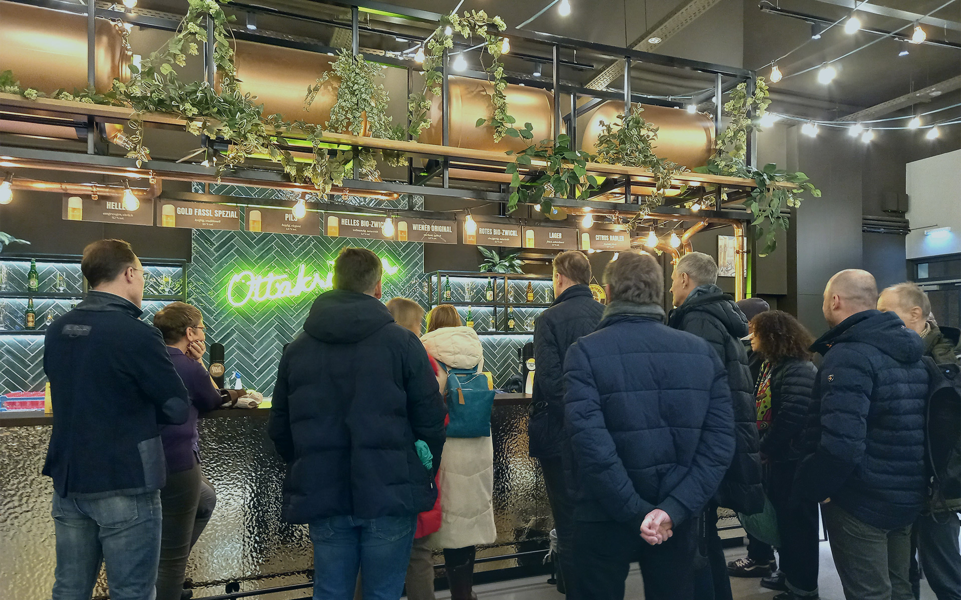 Führung durch die Brauerei