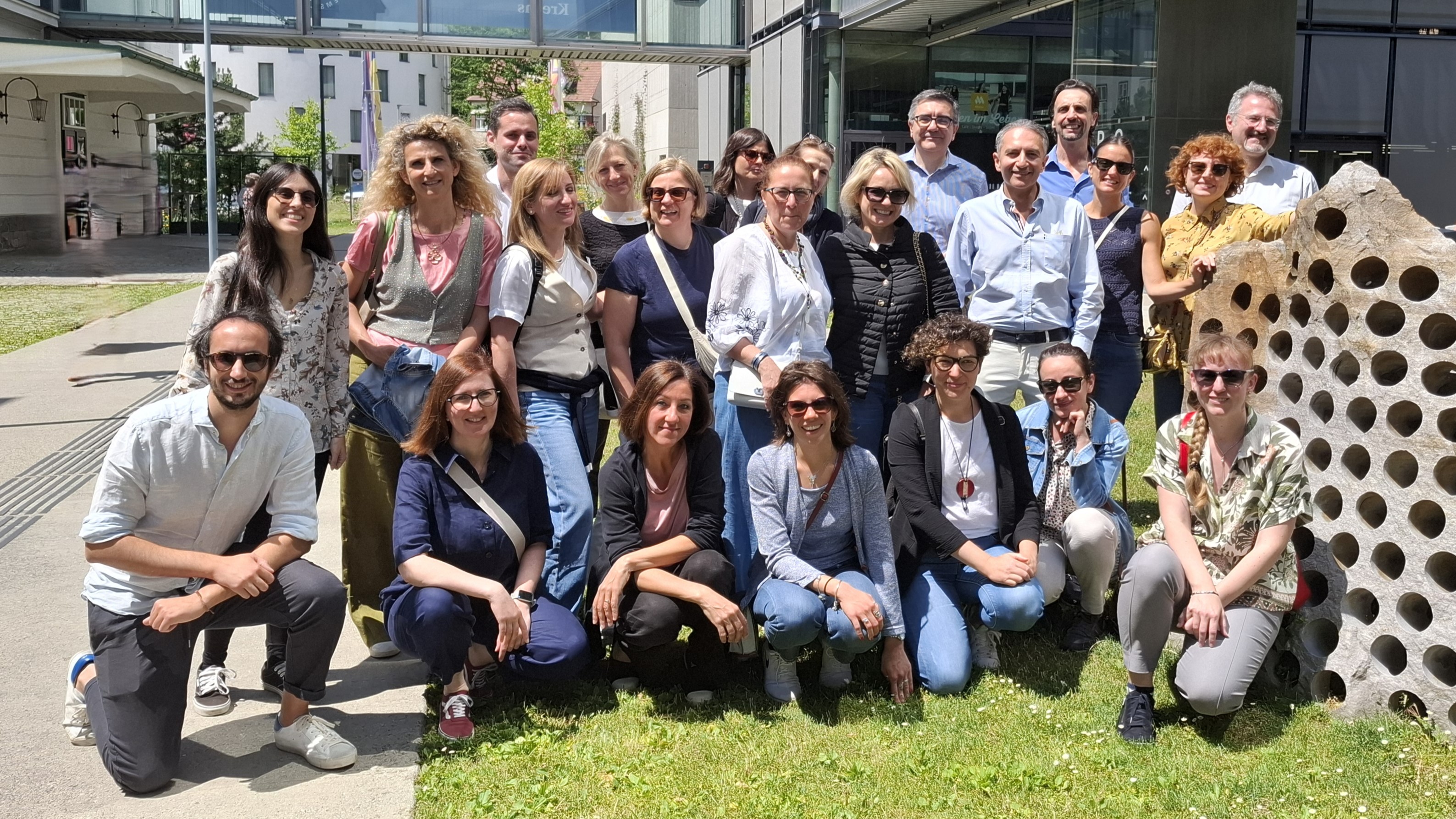 Gruppenfoto der Teilnehmenden