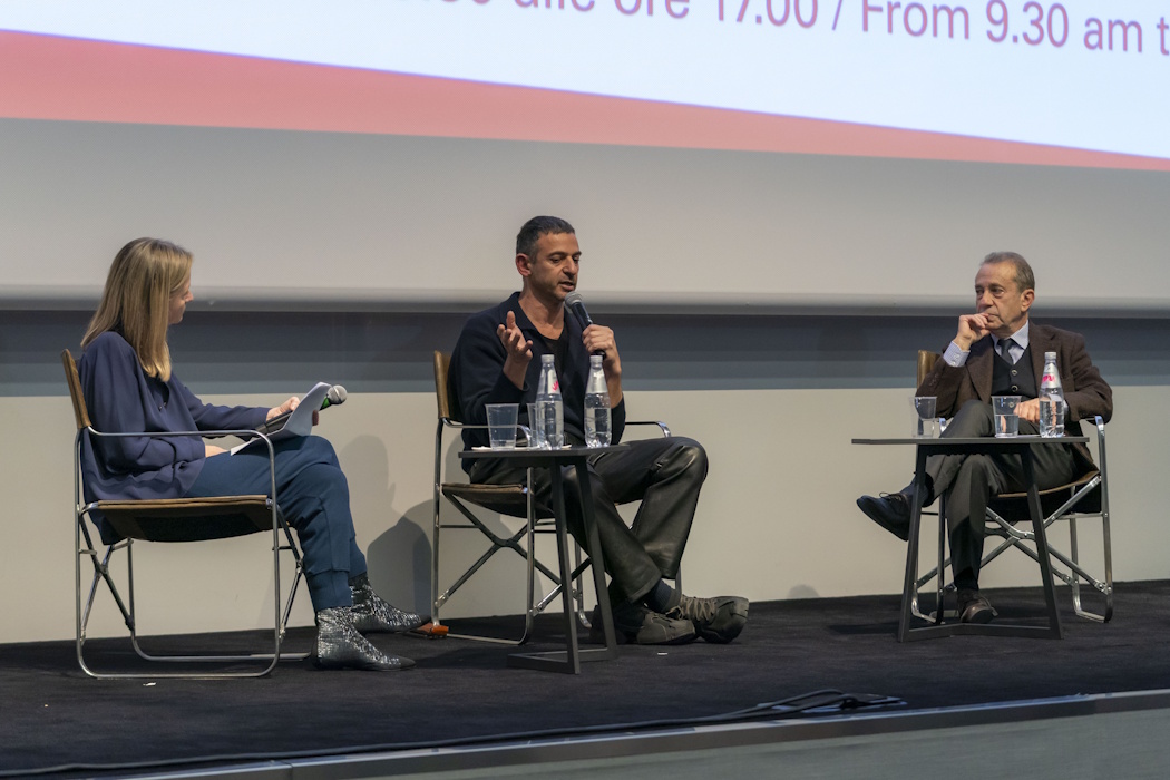 Artist Talk im Teatrino des Palazzo Grassi