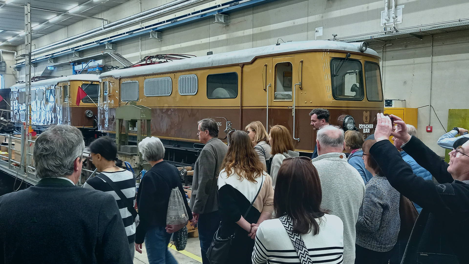Besuch bei NÖVOG - Niederösterreich Bahnen | Werkstatt