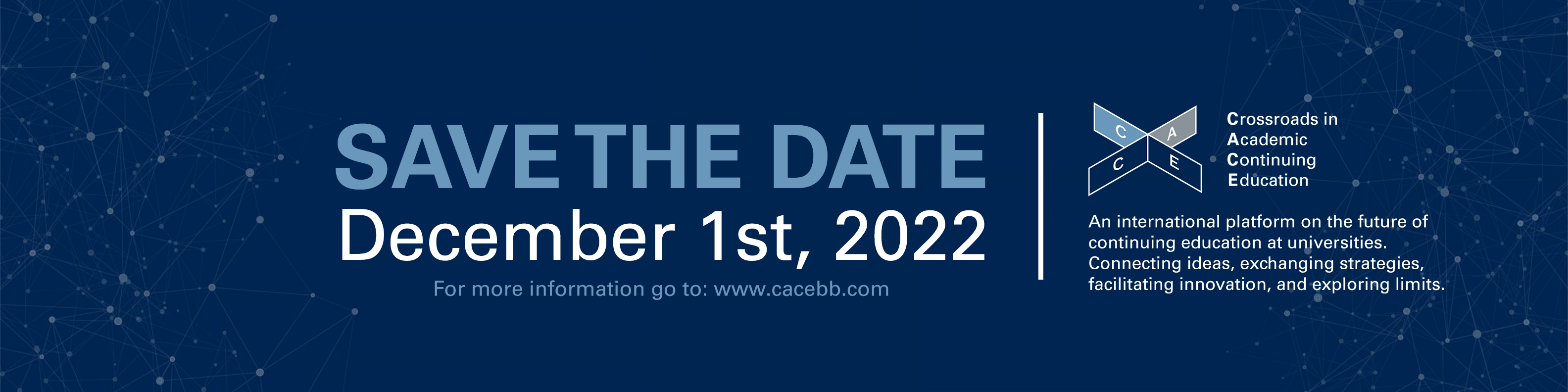 Save the Date 2022