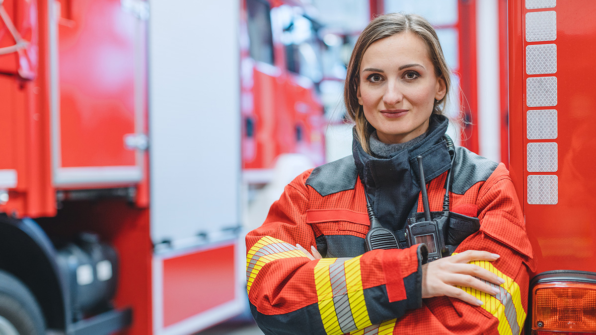 Feuerwehrfrau