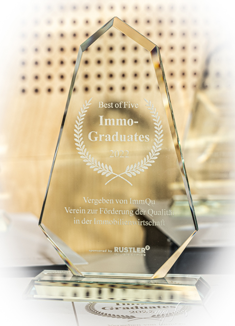 © Ronny Fras Die immqu-Award-Trophäe.