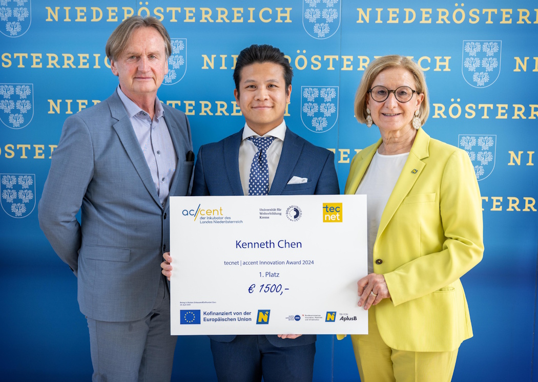 tecnet accent Innovation Award 2025 Chen