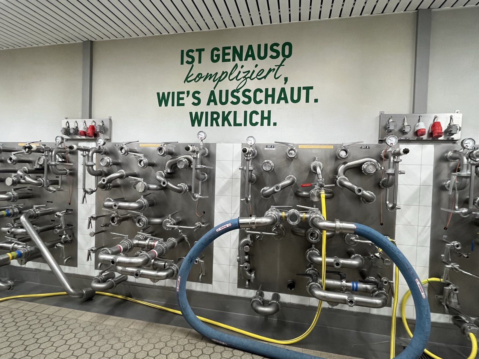 Führung durch die Brauerei