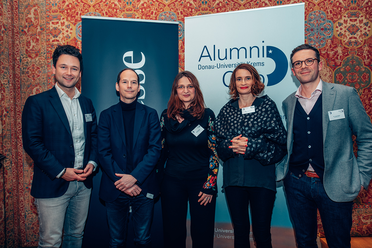 © Donau-Universität Krems/Walter Skokanitsch DiskutantInnen