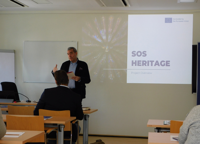 Presentation in the seminar room