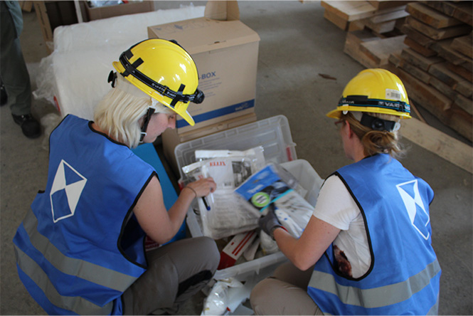 Verpacken und Transport von Kulturgütern