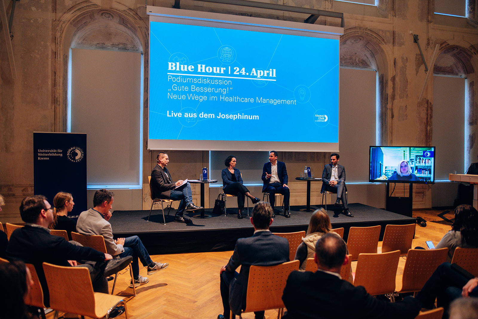 Podiumsdiskussion im Josephinum
