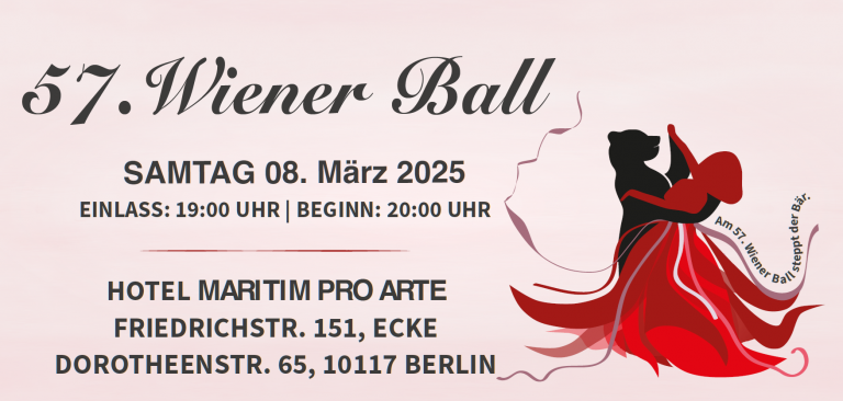 © Österreichisch-Deutsche-Gesellschaft e.V. Berlin-Brandenburg Wiener Ball