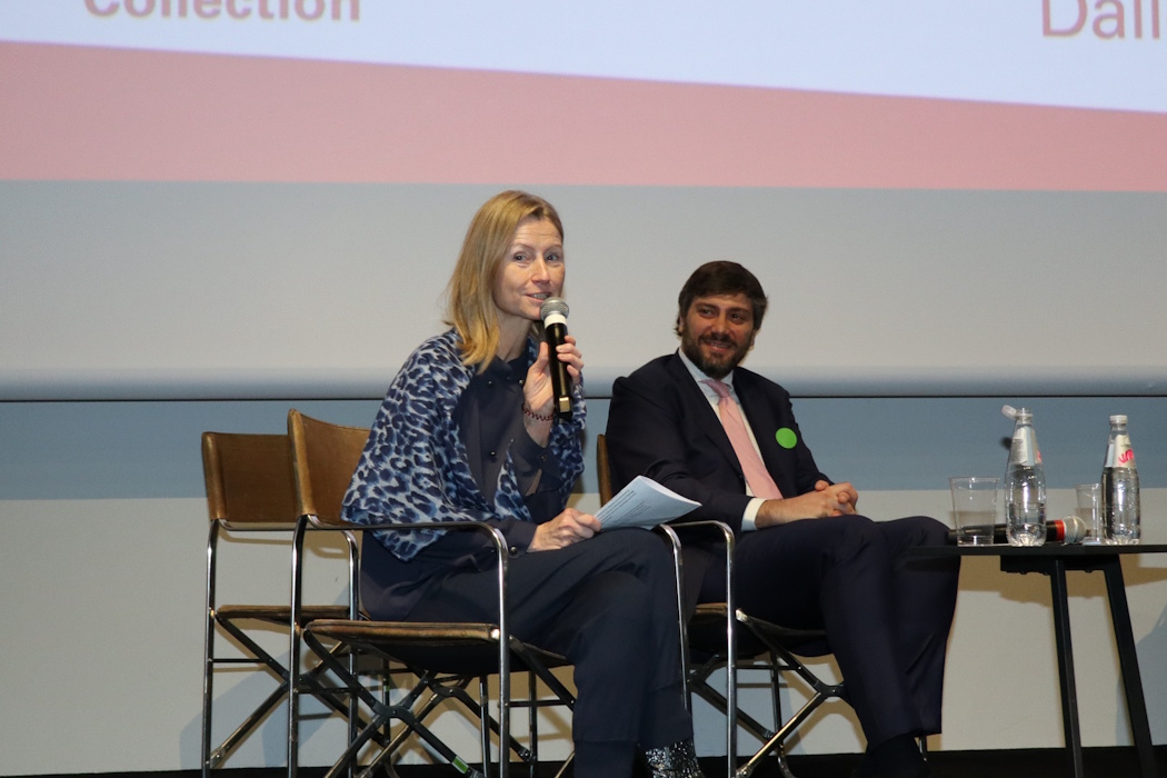 Christina Hainzl moderiert