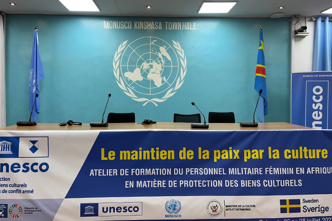 Workshop "Peacekeeping through Culture" (Kinshasa, Demokratischen Republik Kongo)