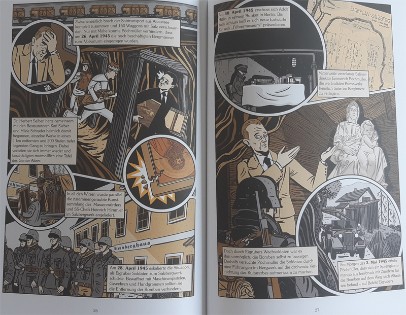 © Peter Strasser Comic in dark colors