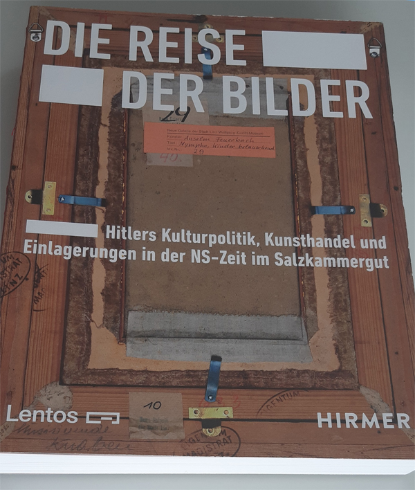© Peter Strasser Photo of book cover in brown with white letters