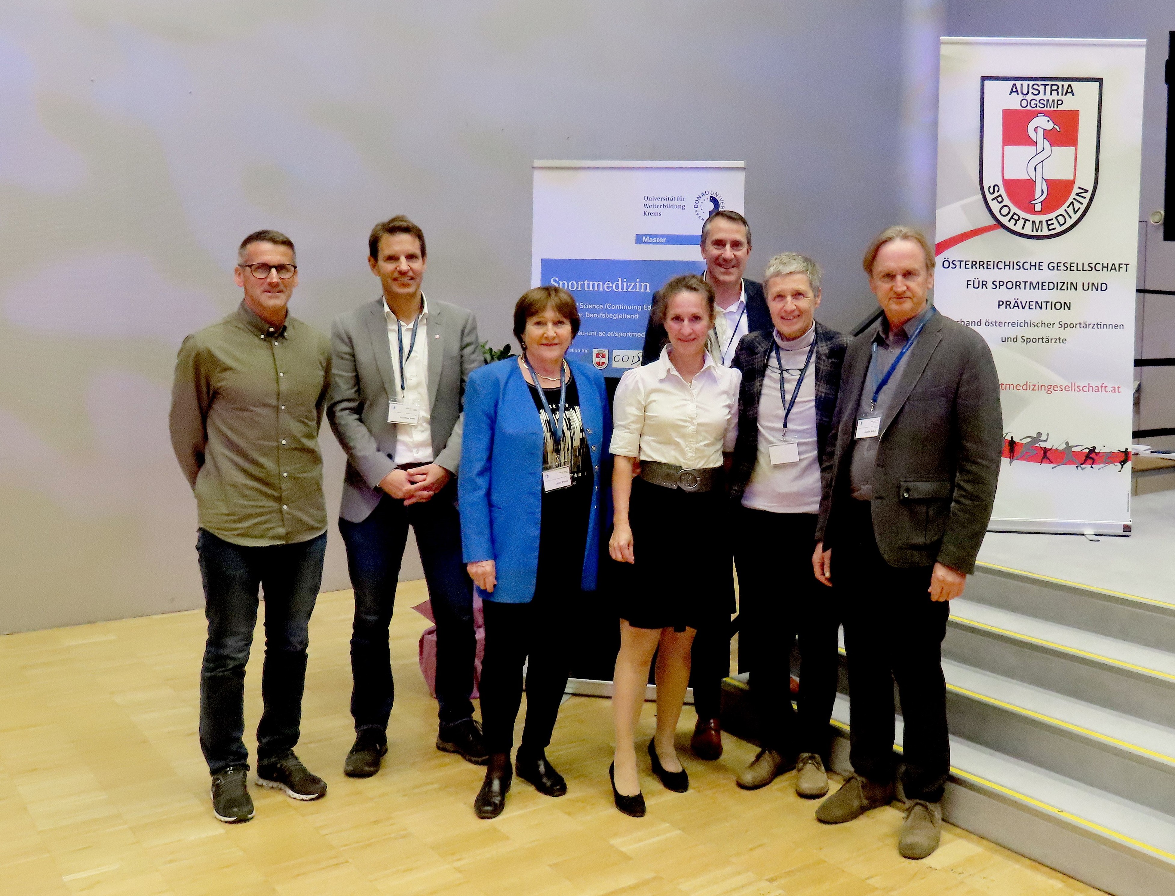 © UWK Vertreter_innen der Österreichischen Gesellschaft für Sportmedizin und Prävention (ÖGSMP)