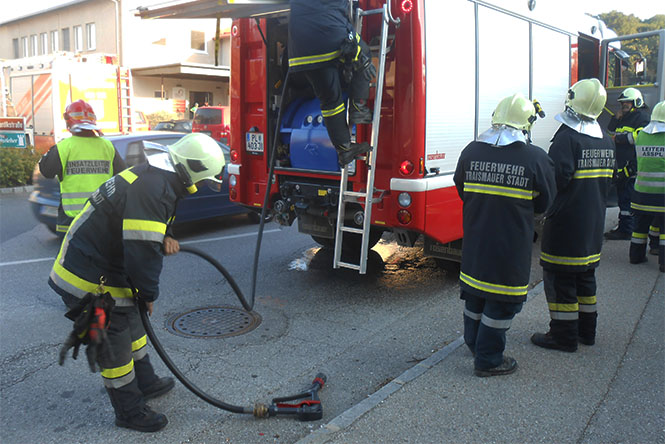 Feuerwehrübung